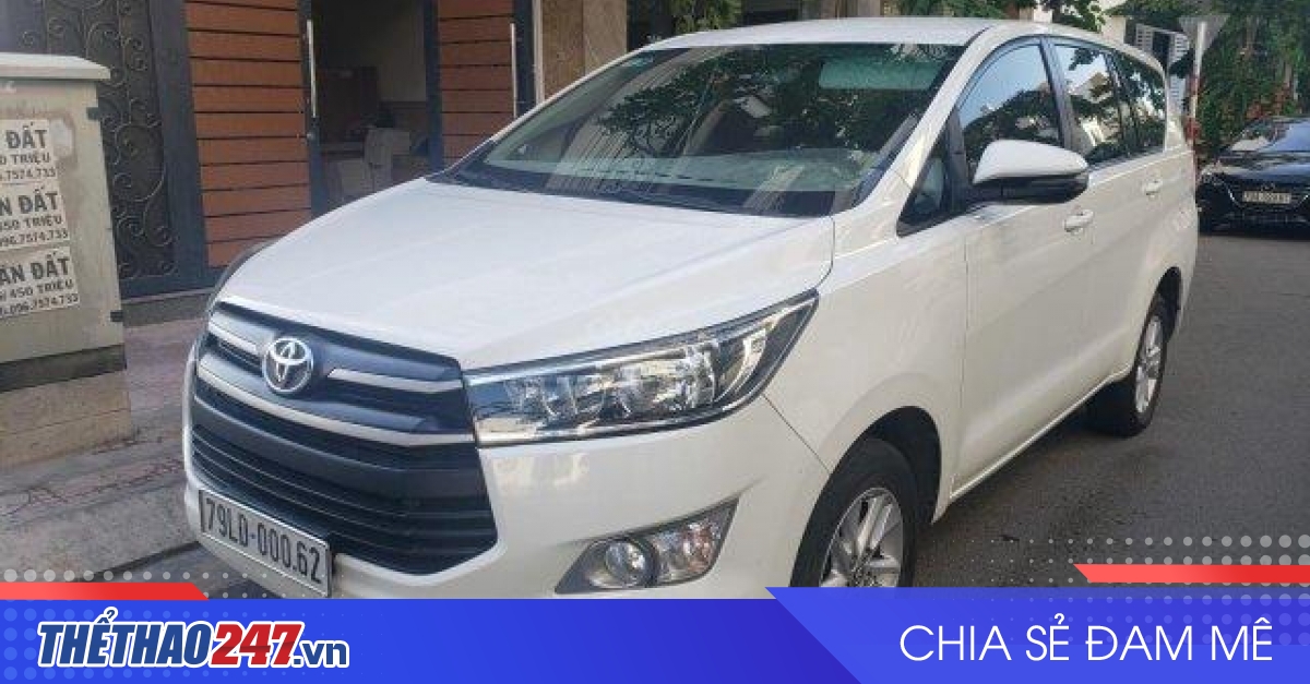 Toyota Innova 2017 rao bán chỉ ngang xe hạng A sau 7 năm sử dụng