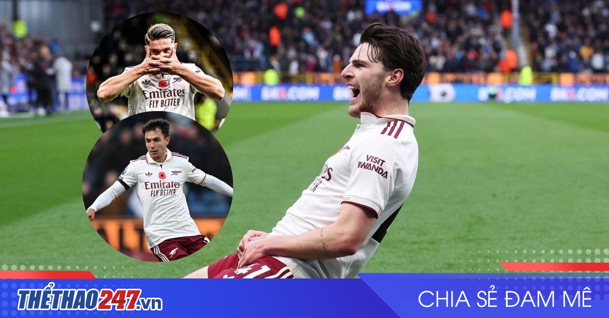 Hai 'mảnh ghép vàng' giúp Declan Rice thăng hoa tại Arsenal