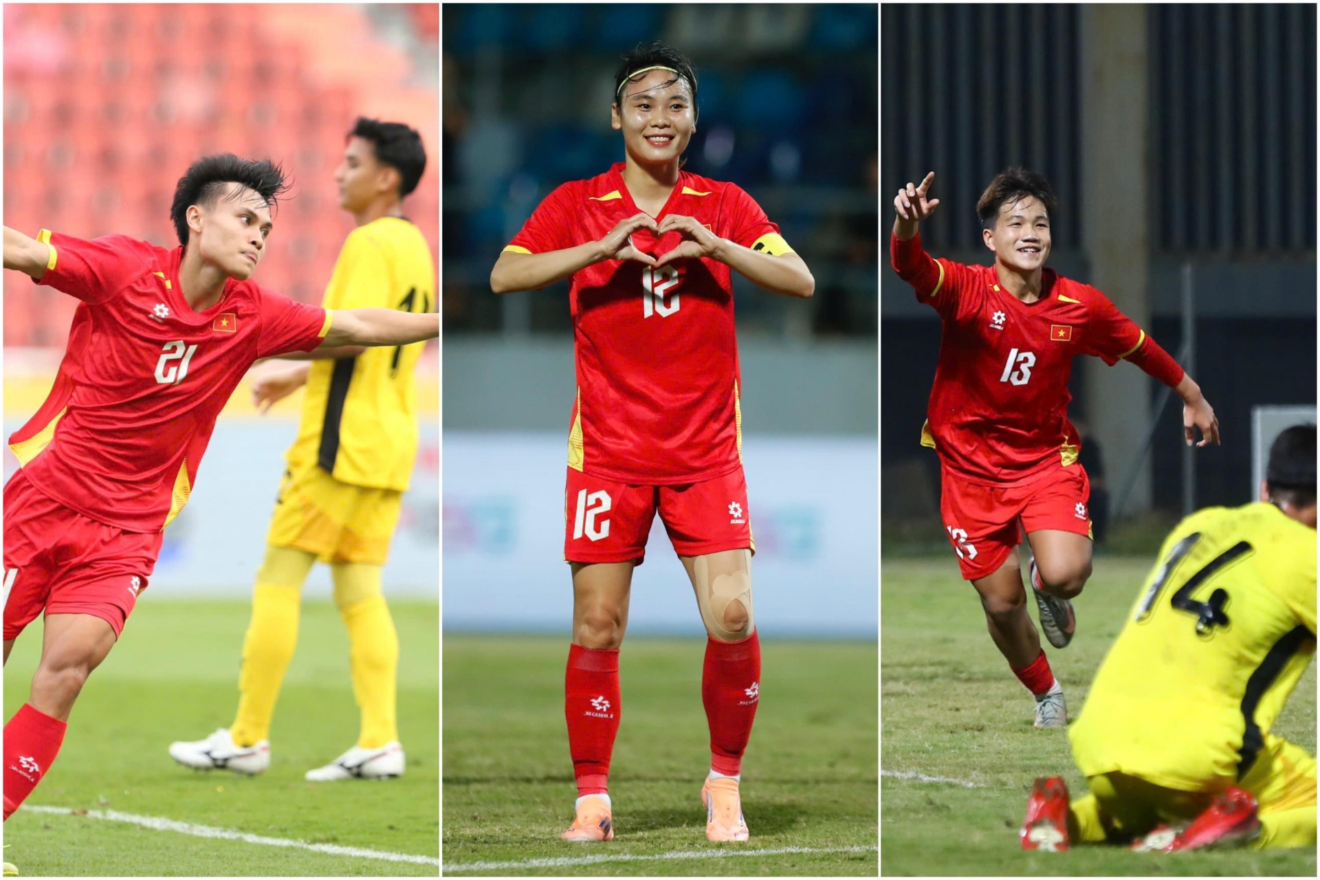 Thắng không ngừng nghỉ, Việt Nam tạm dẫn Malaysia 13-0