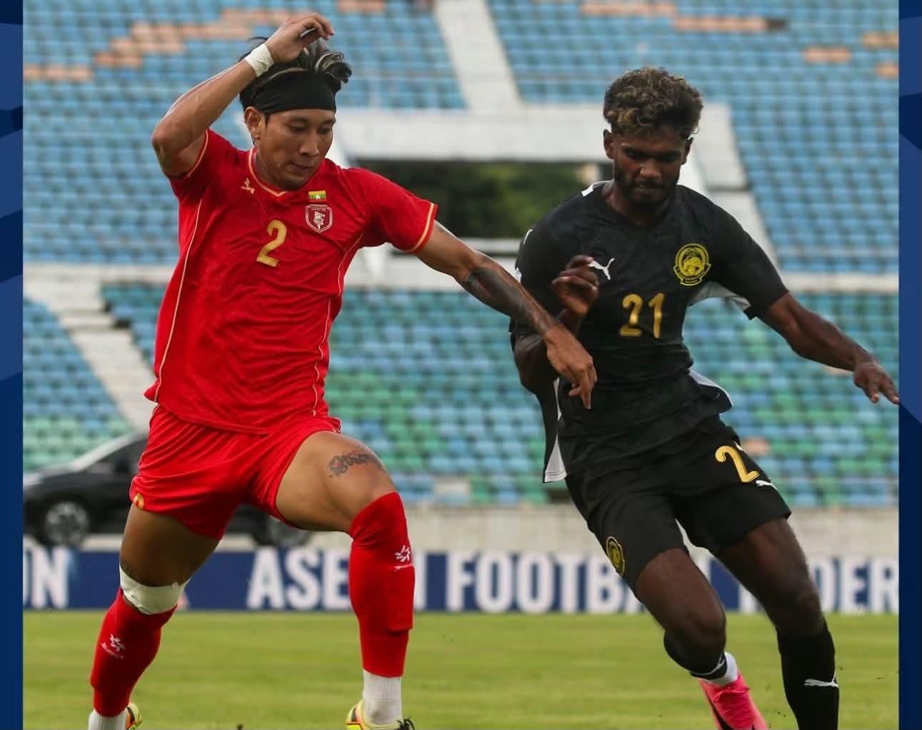 Trực tiếp Myanmar 1-0 Malaysia: Chủ nhà gây bất ngờ