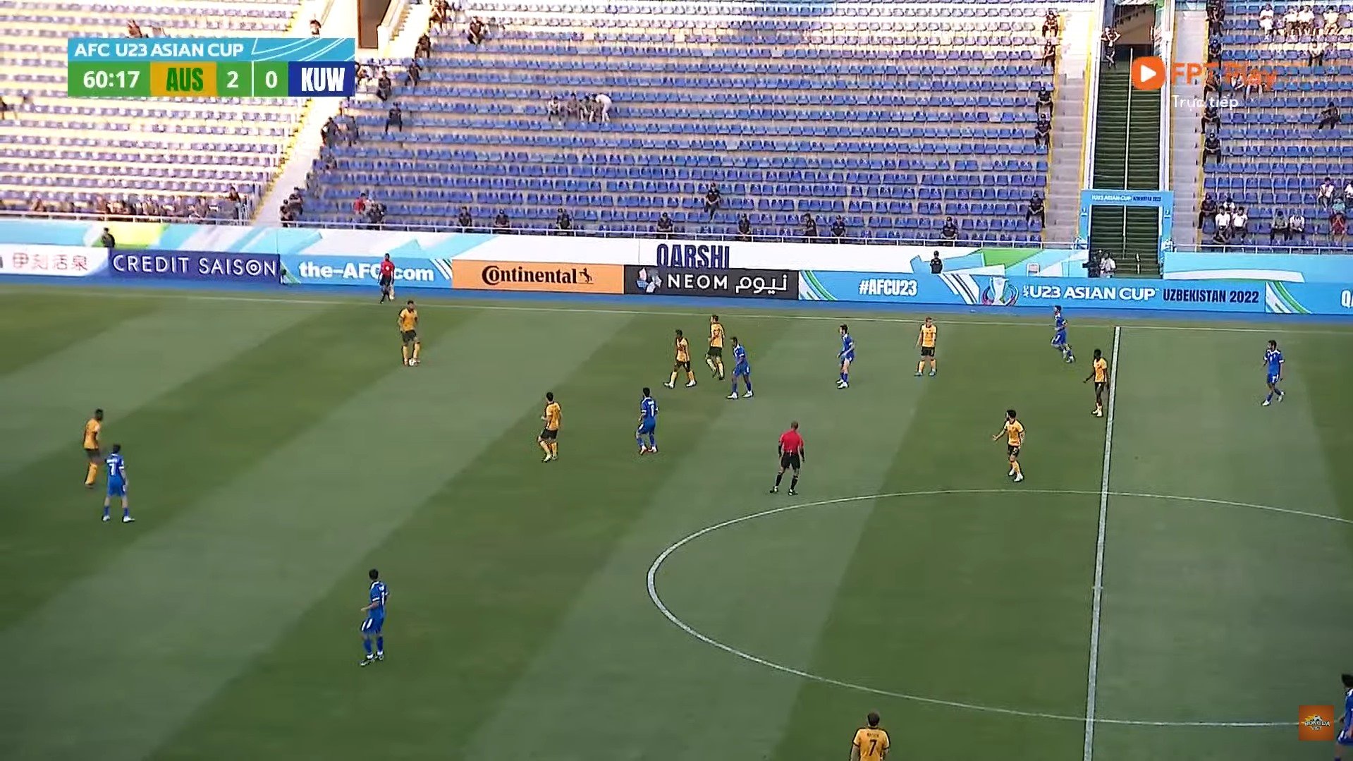 Trực tiếp U23 Australia 2-0 U23 Kuwait: Nhân đôi cách biệt 143602