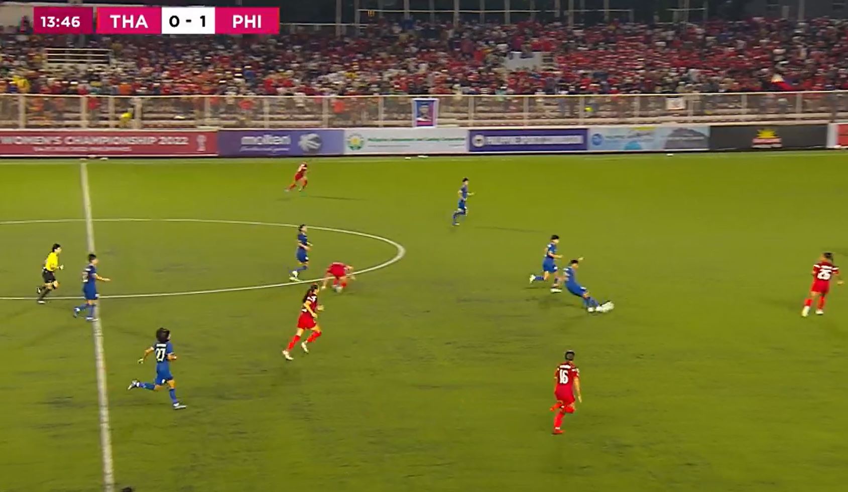 Trực tiếp nữ Thái Lan 0-1 nữ Philippines: Chủ nhà dẫn trước 159058