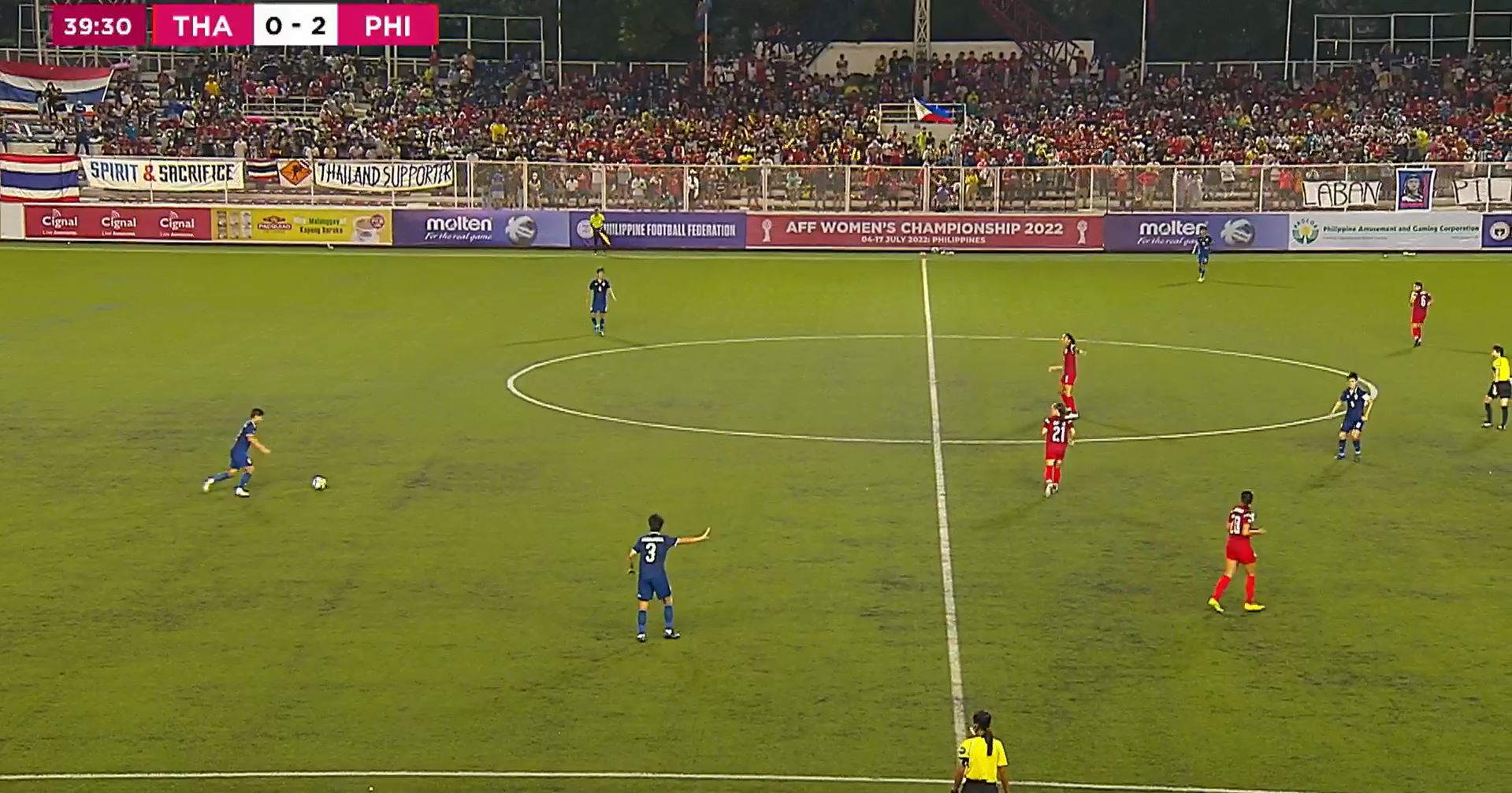 Trực tiếp nữ Thái Lan 0-2 nữ Philippines: Gia tăng cách biệt 159063