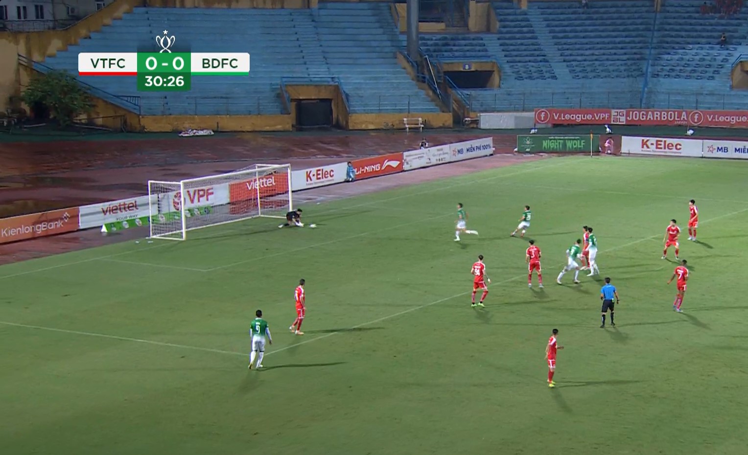 Trực tiếp Viettel 0-0 Bình Định: Ăn miếng trả miếng 184157