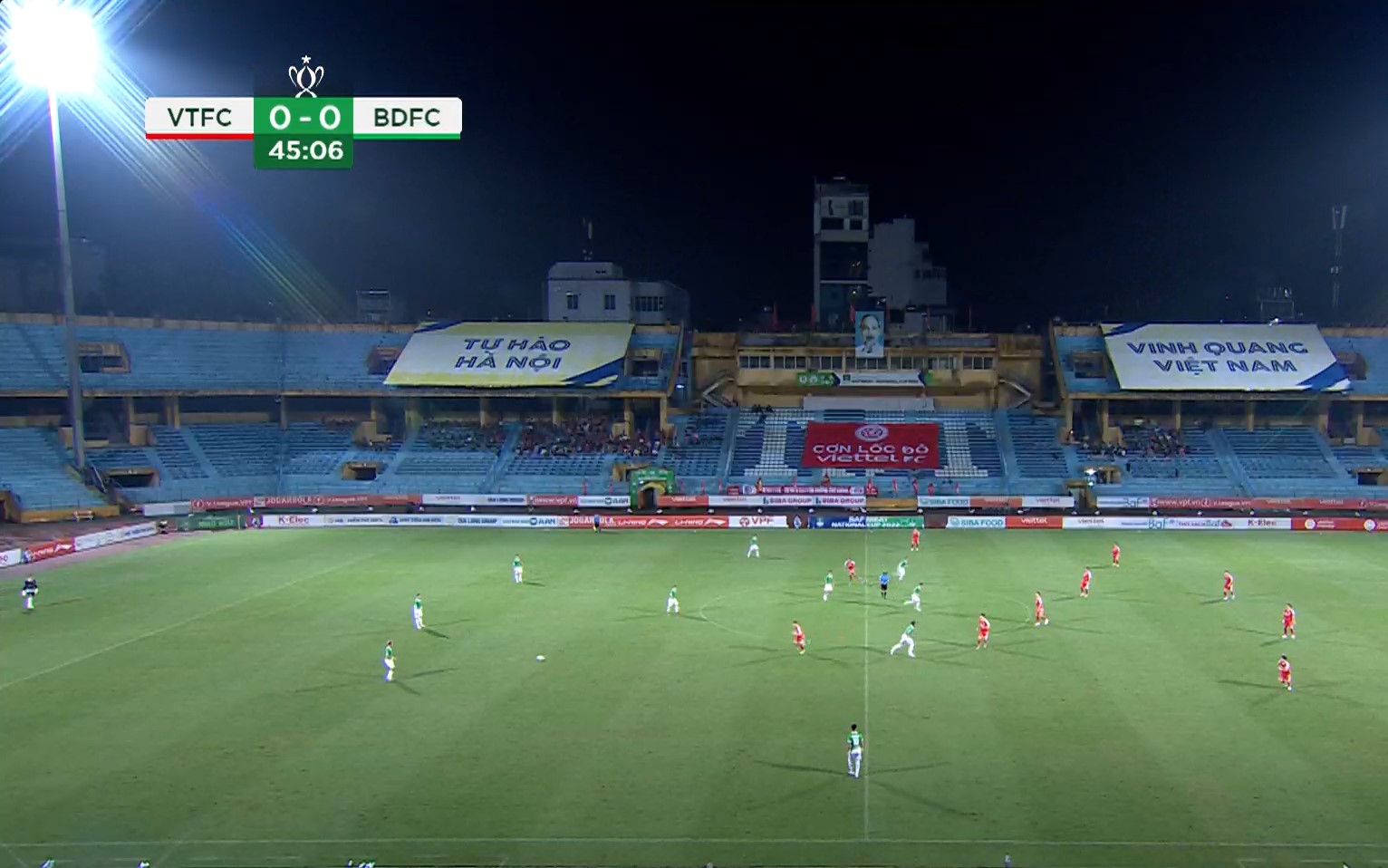 Trực tiếp Viettel 0-0 Bình Định: Ăn miếng trả miếng 184176