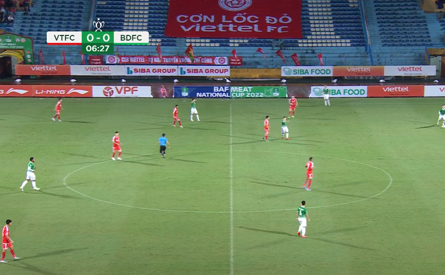 Trực tiếp Viettel 0-0 Bình Định: Nhập cuộc hứng khởi 184149