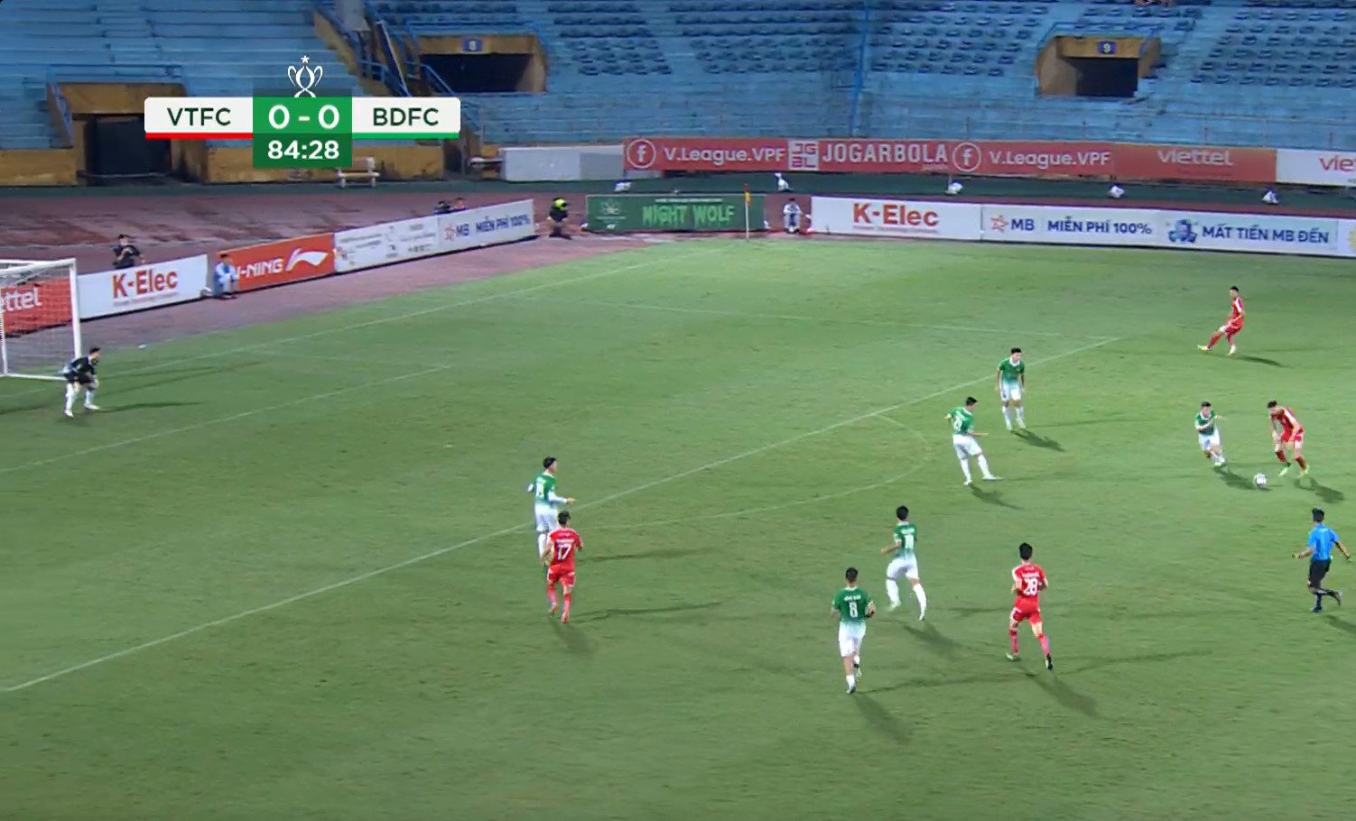 Trực tiếp Viettel 0-0 Bình Định: Tấn công bế tắc 184200