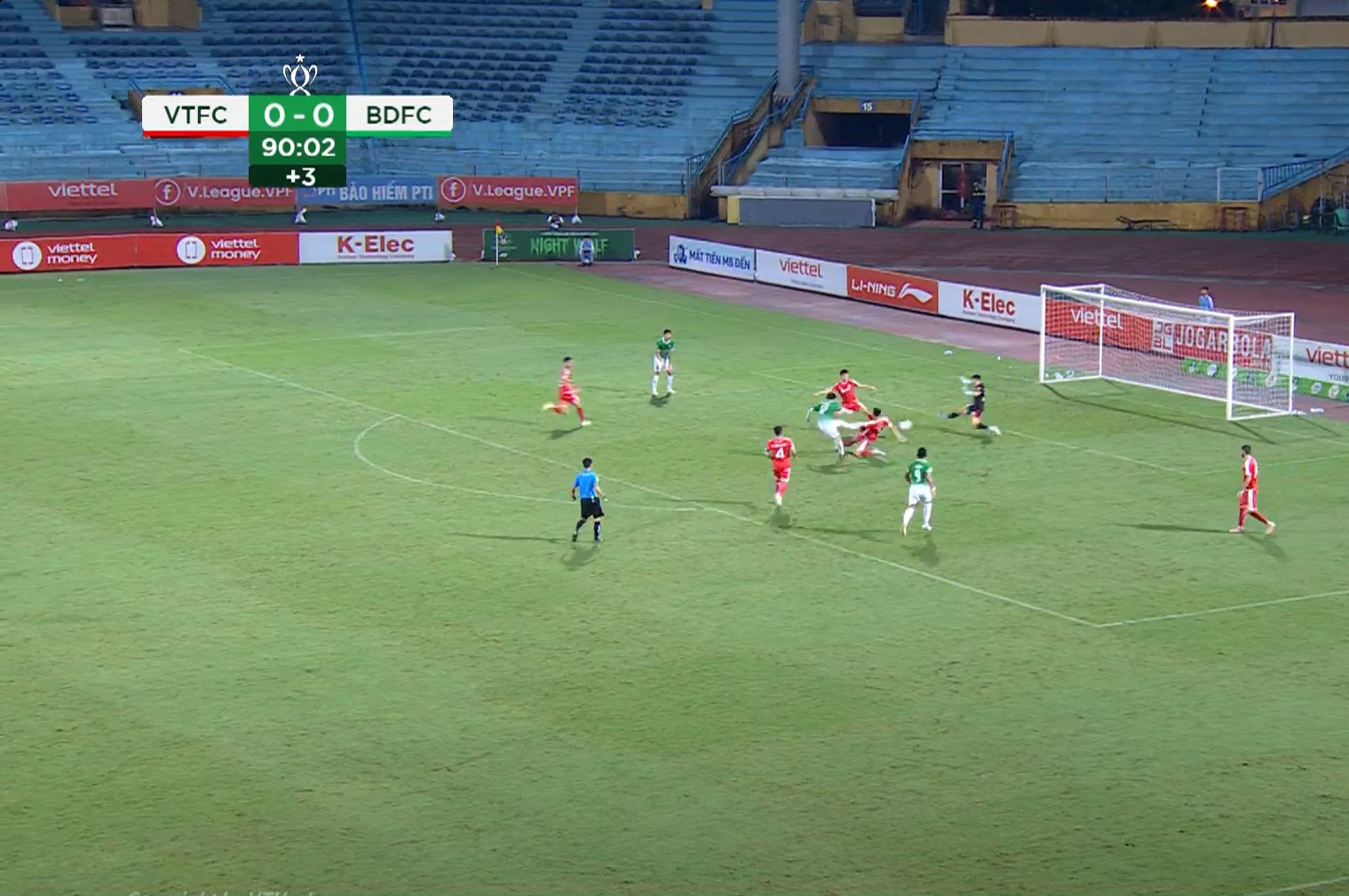 Trực tiếp Viettel 0-0 Bình Định: Tấn công bế tắc 184201
