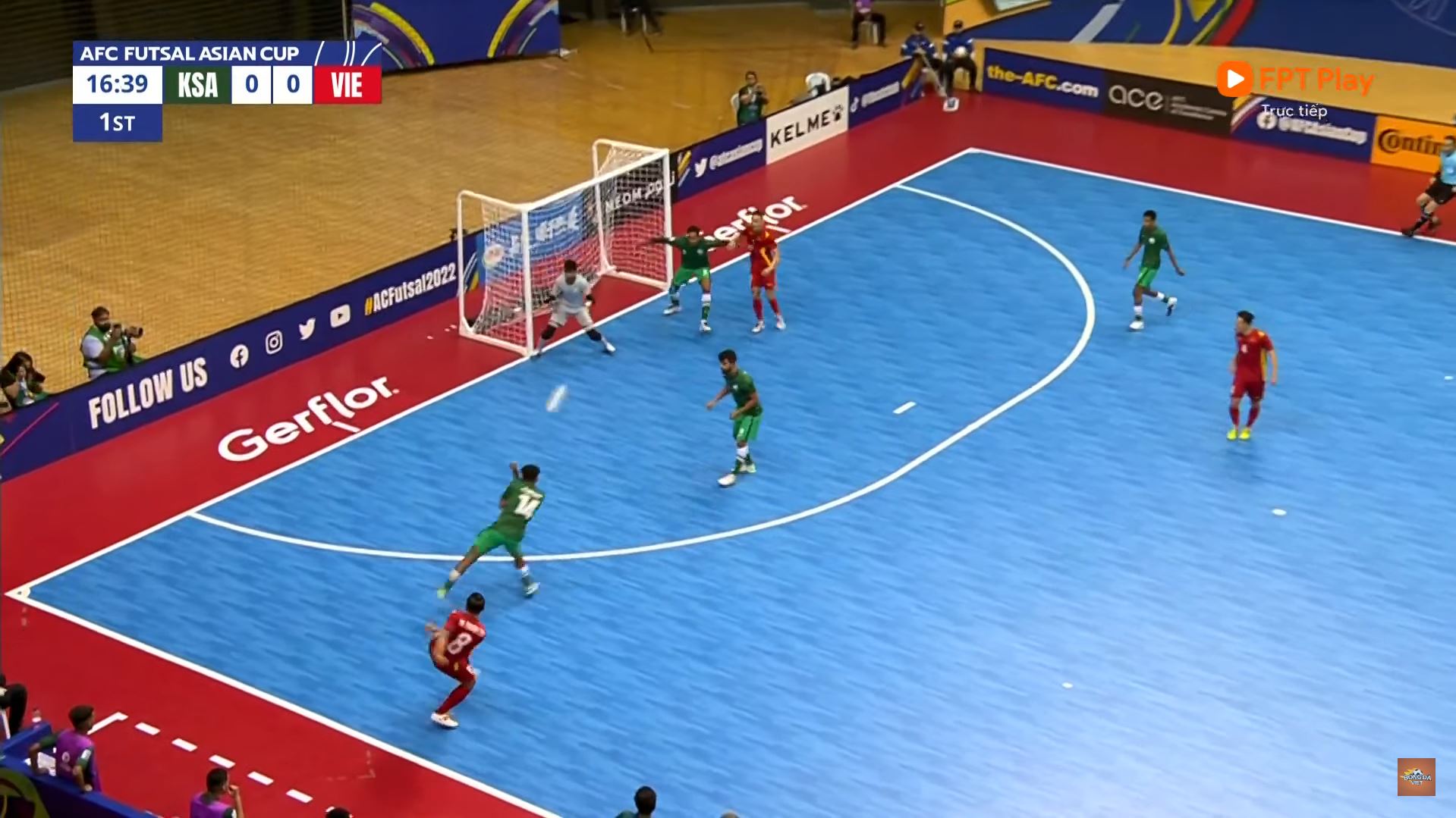 Trực tiếp futsal Việt Nam 0-0 futsal Ả Rập Xê Út: Đôi công hấp dẫn 195244