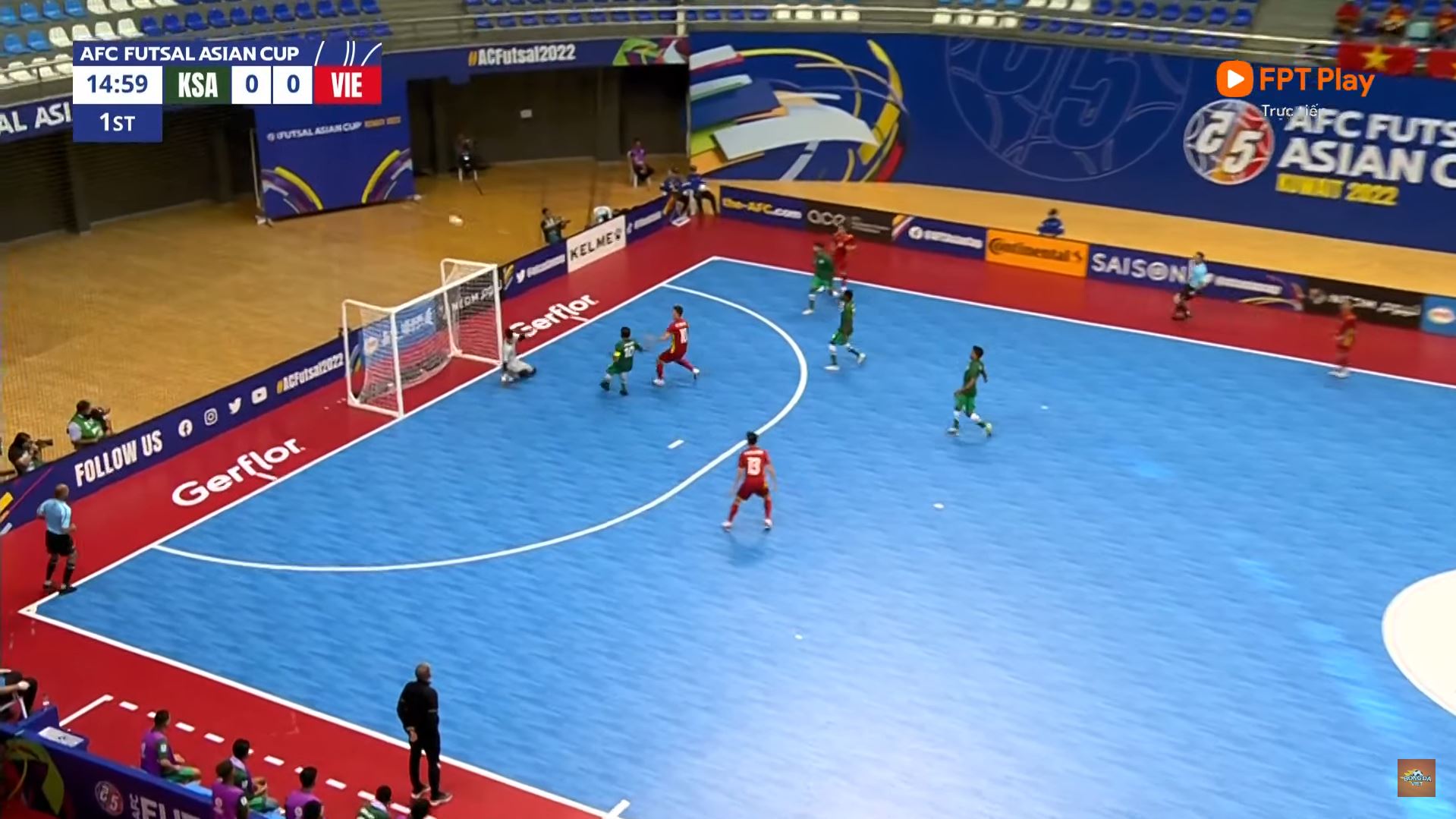 Trực tiếp futsal Việt Nam 0-0 futsal Ả Rập Xê Út: Đôi công hấp dẫn 195245