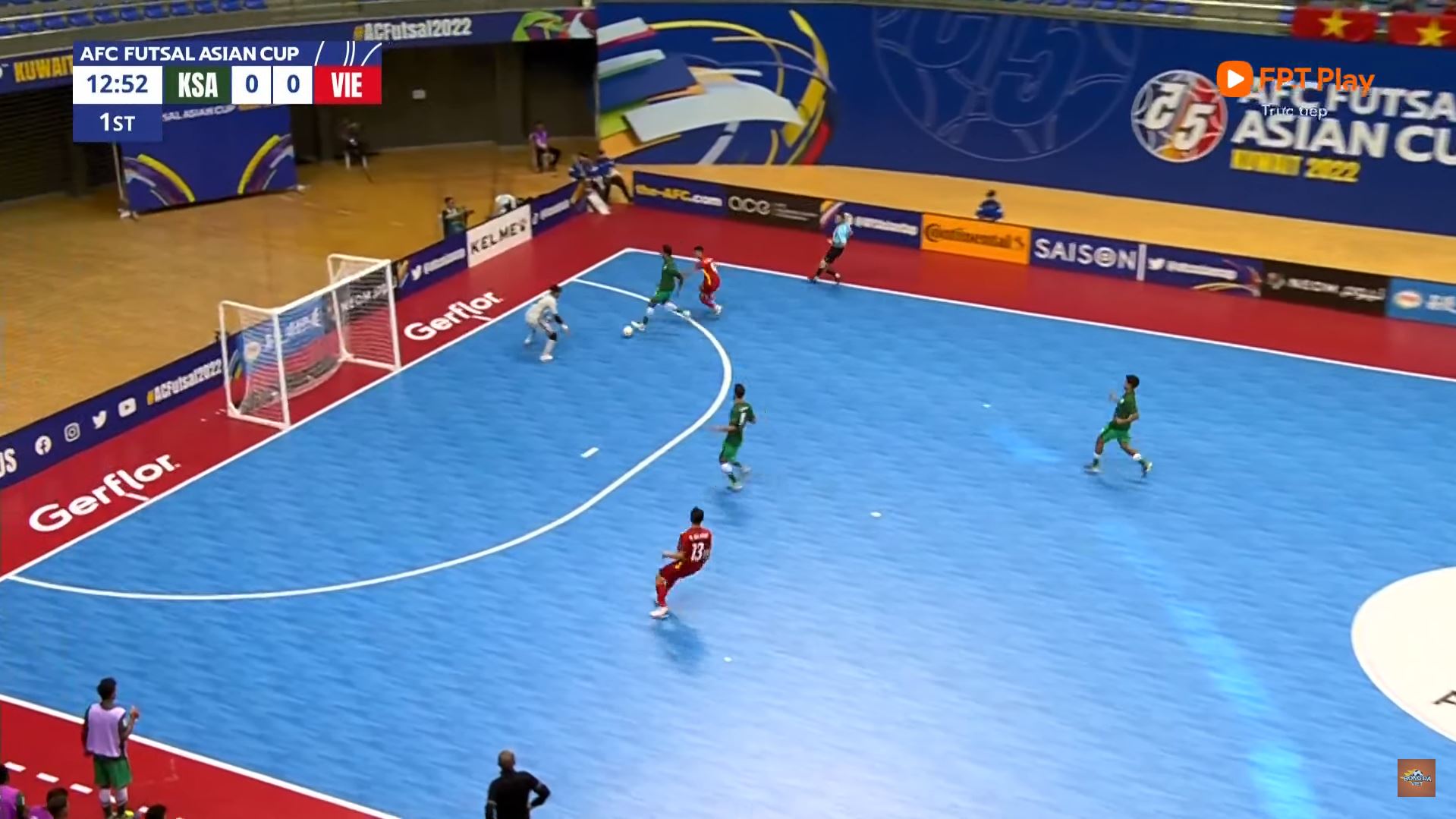 Trực tiếp futsal Việt Nam 0-0 futsal Ả Rập Xê Út: Đôi công hấp dẫn 195246