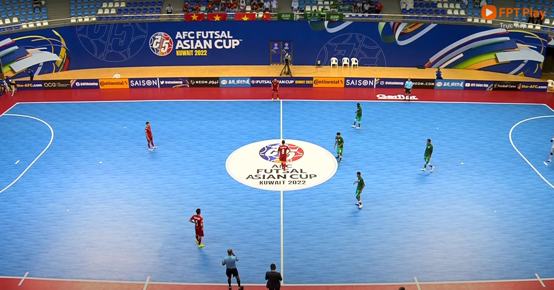 Trực tiếp futsal Việt Nam 1-0 futsal Ả Rập Xê Út: Anh Duy tỏa sáng 195277