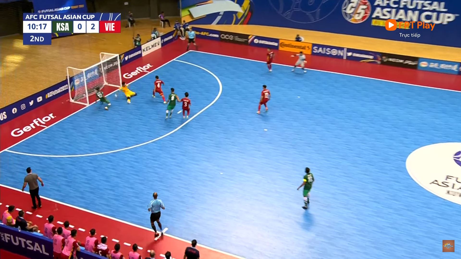 Trực tiếp futsal Việt Nam 2-0 futsal Ả Rập Xê Út: Dấu chấm hết 195292