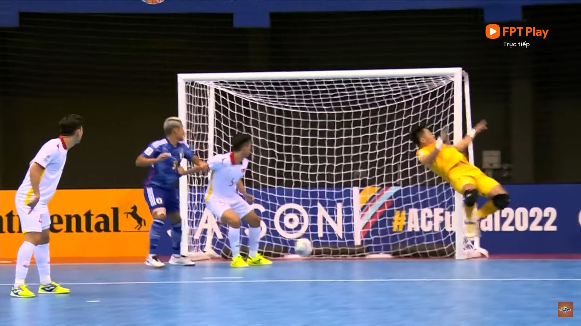 Trực tiếp futsal Việt Nam 0-0 Nhật Bản: Đối thủ lấn lướt 196124