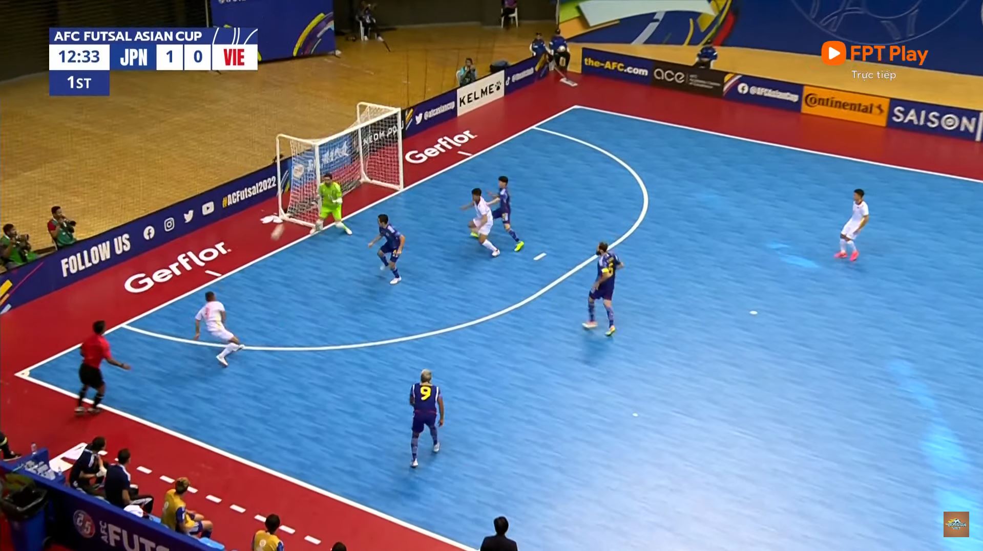 Trực tiếp futsal Việt Nam 0-1 Nhật Bản: Đối thủ dẫn trước 196129