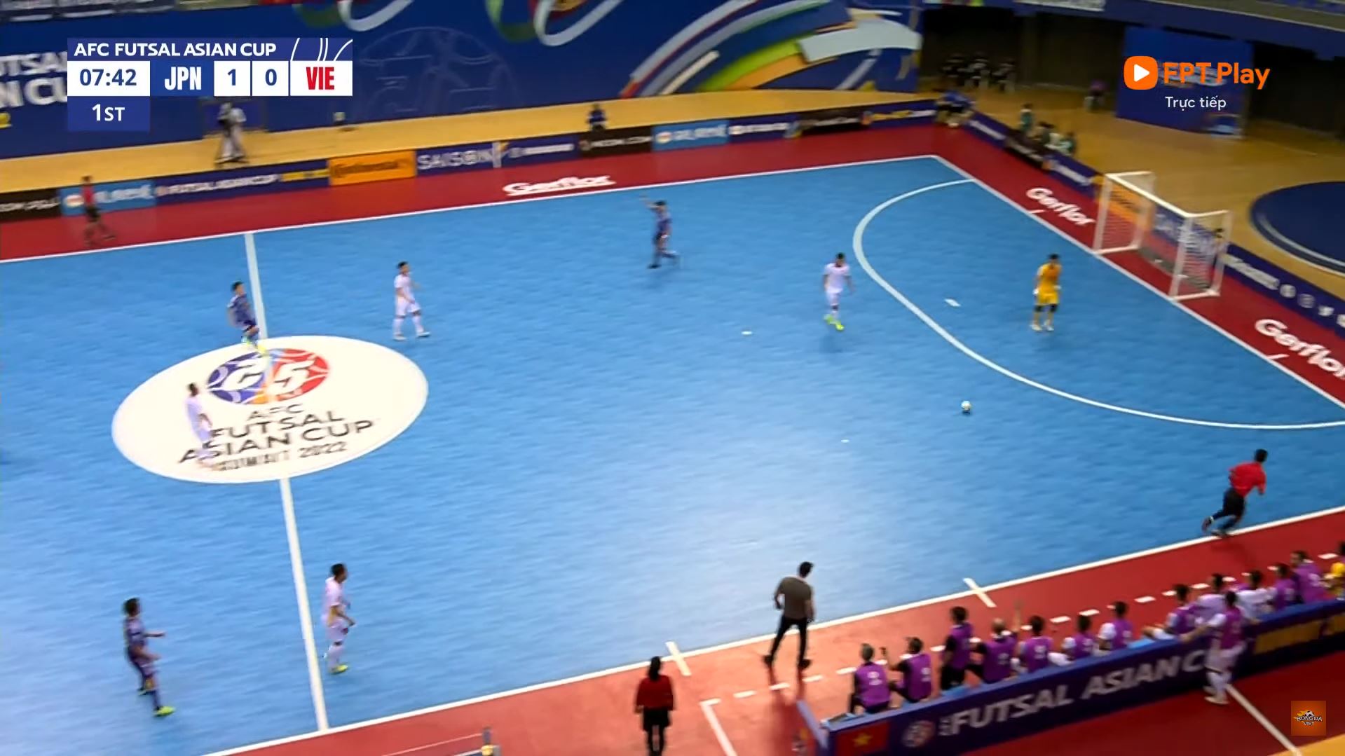 Trực tiếp futsal Việt Nam 0-1 Nhật Bản: Đối thủ dẫn trước 196131