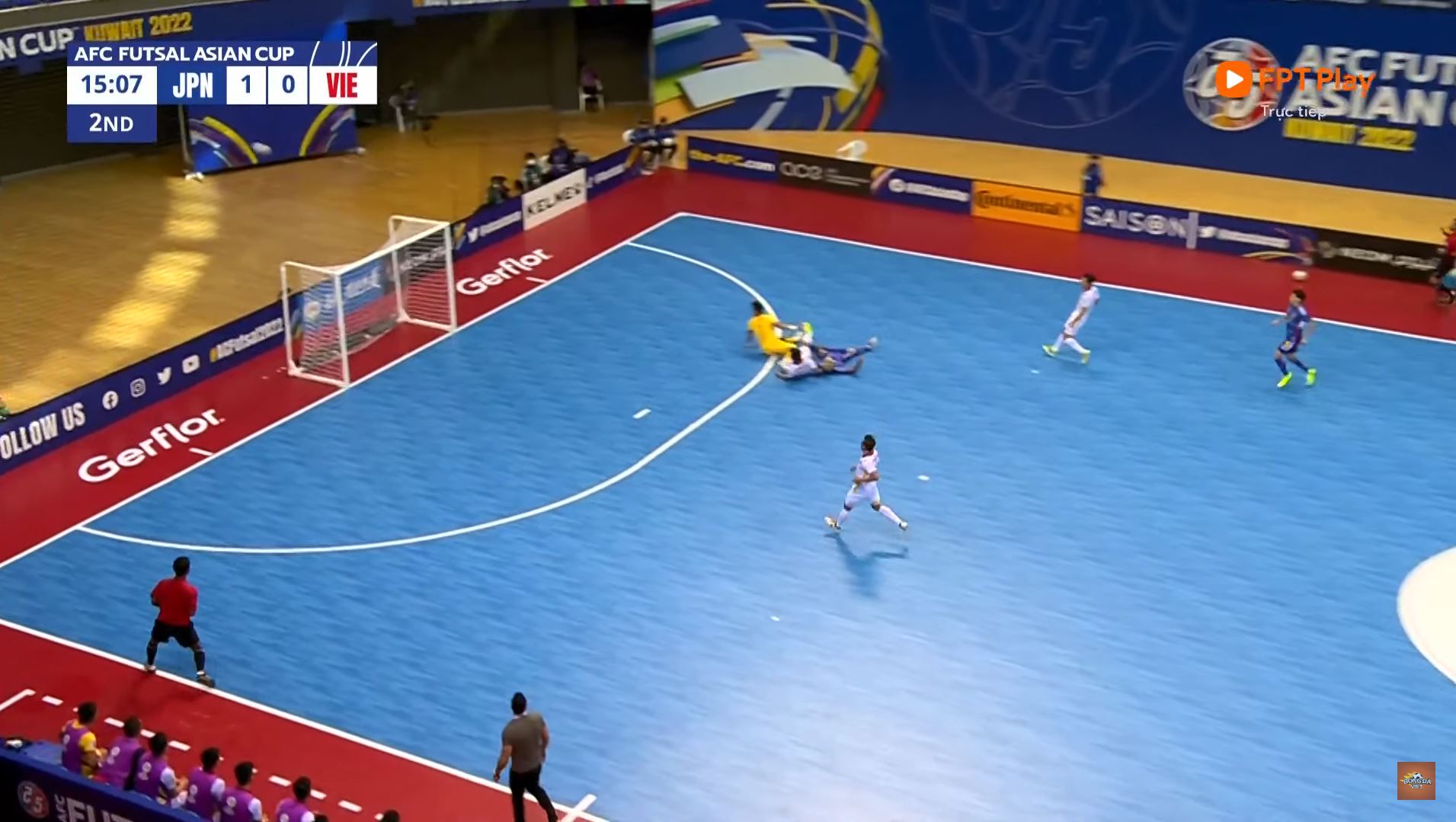 Trực tiếp futsal Việt Nam 0-1 Nhật Bản: Thi đấu kiên cường 196165