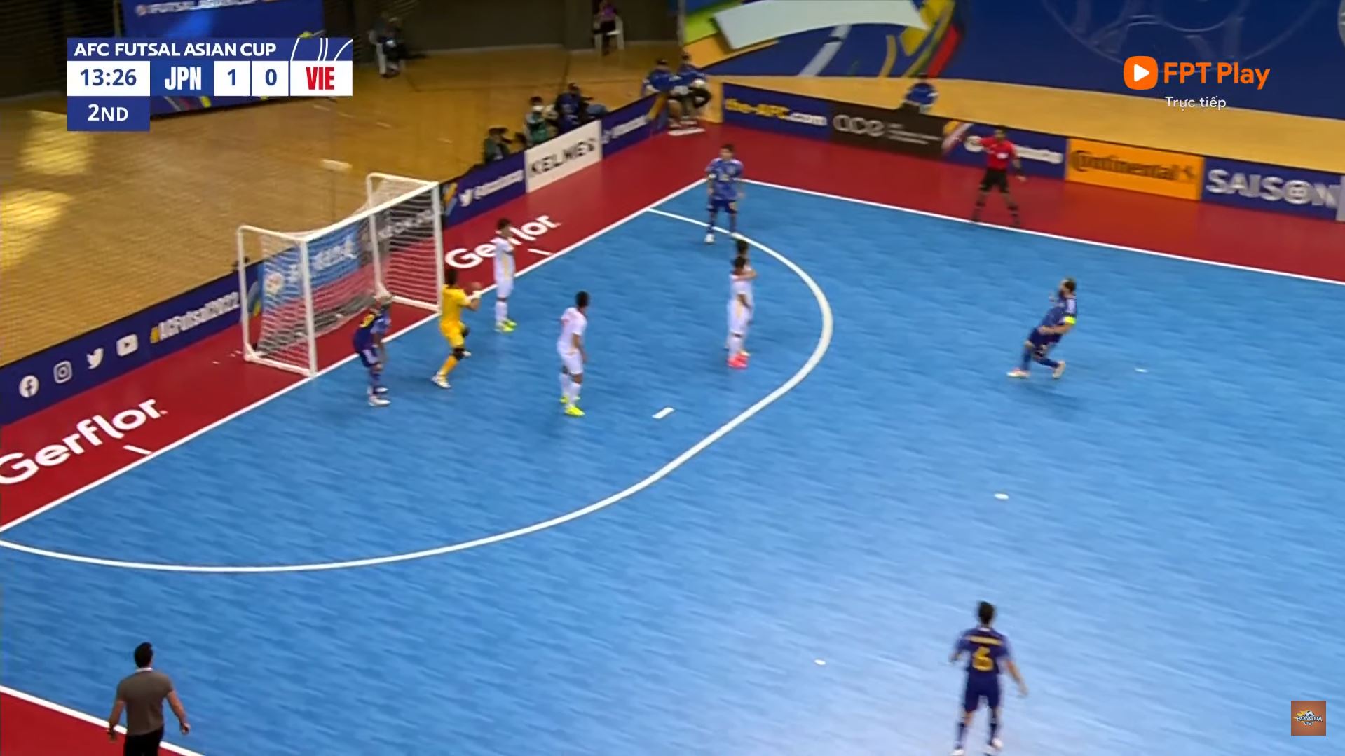 Trực tiếp futsal Việt Nam 0-1 Nhật Bản: Thi đấu kiên cường 196166