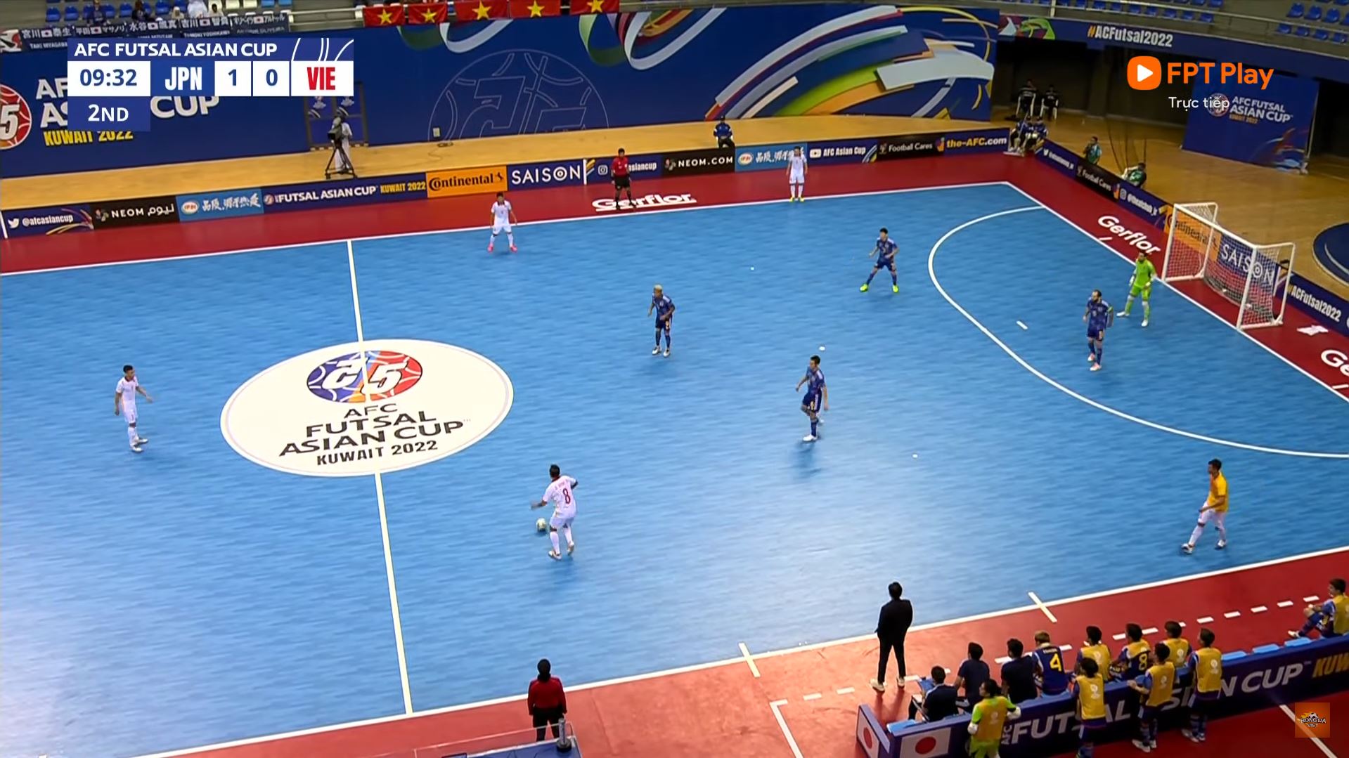 Trực tiếp futsal Việt Nam 0-1 Nhật Bản: Thi đấu kiên cường 196170