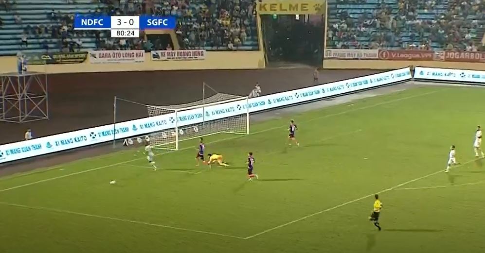 Trực tiếp Nam Định 3-0 Sài Gòn: Hattrick của Rodrigo 217183