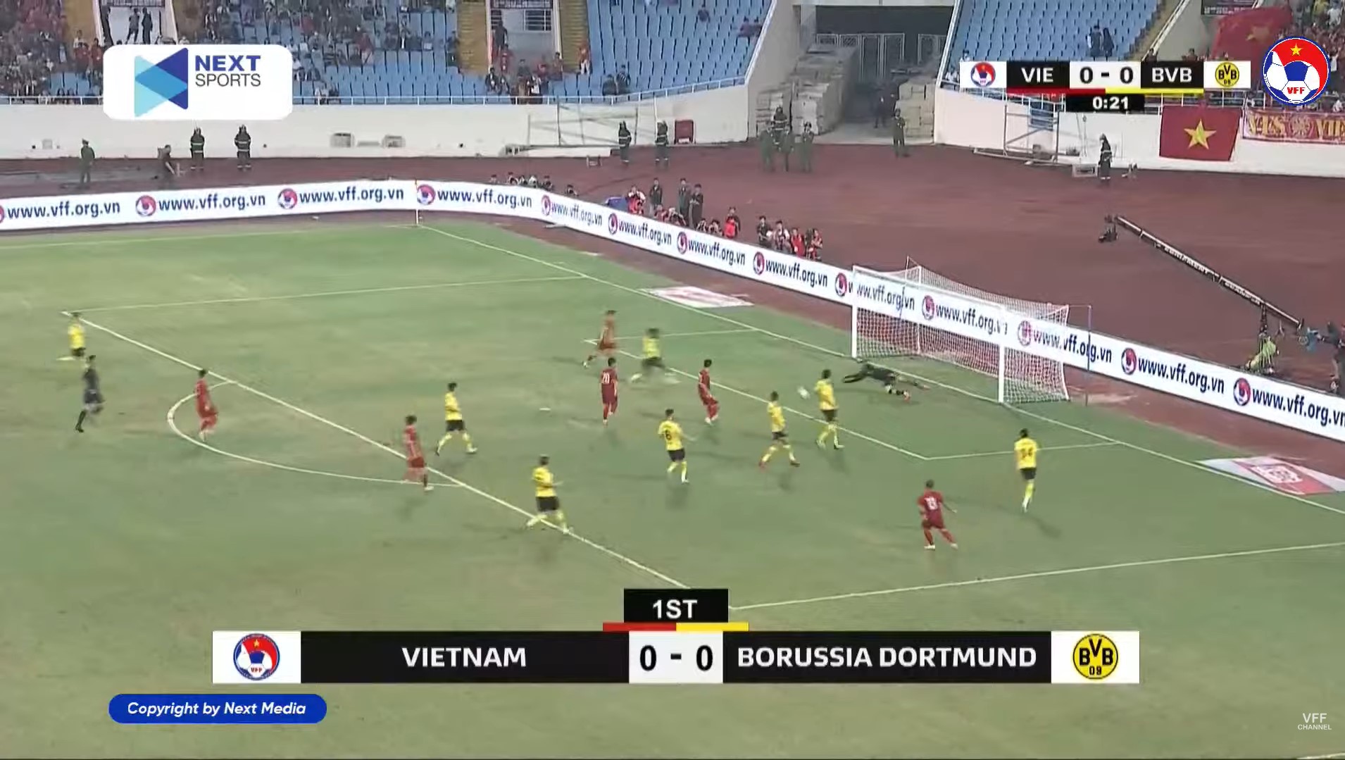 Trực tiếp Việt Nam 0-0 Dortmund: Nhập cuộc hứng khởi 225927