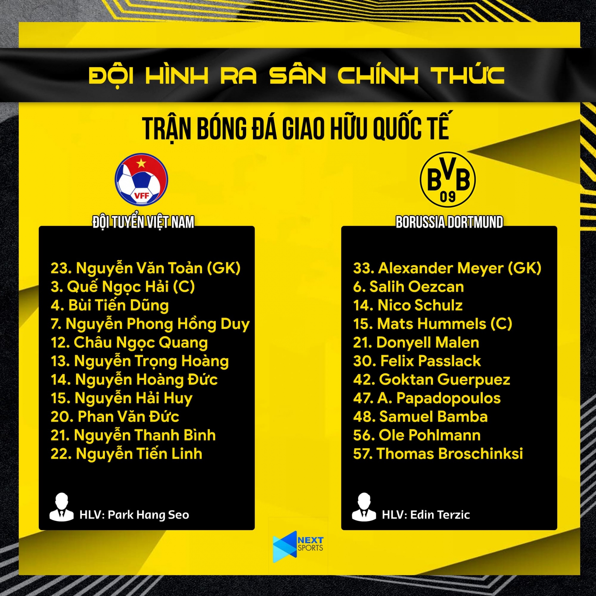 Trực tiếp Việt Nam vs Dortmund: Sao HAGL đá chính! 225907