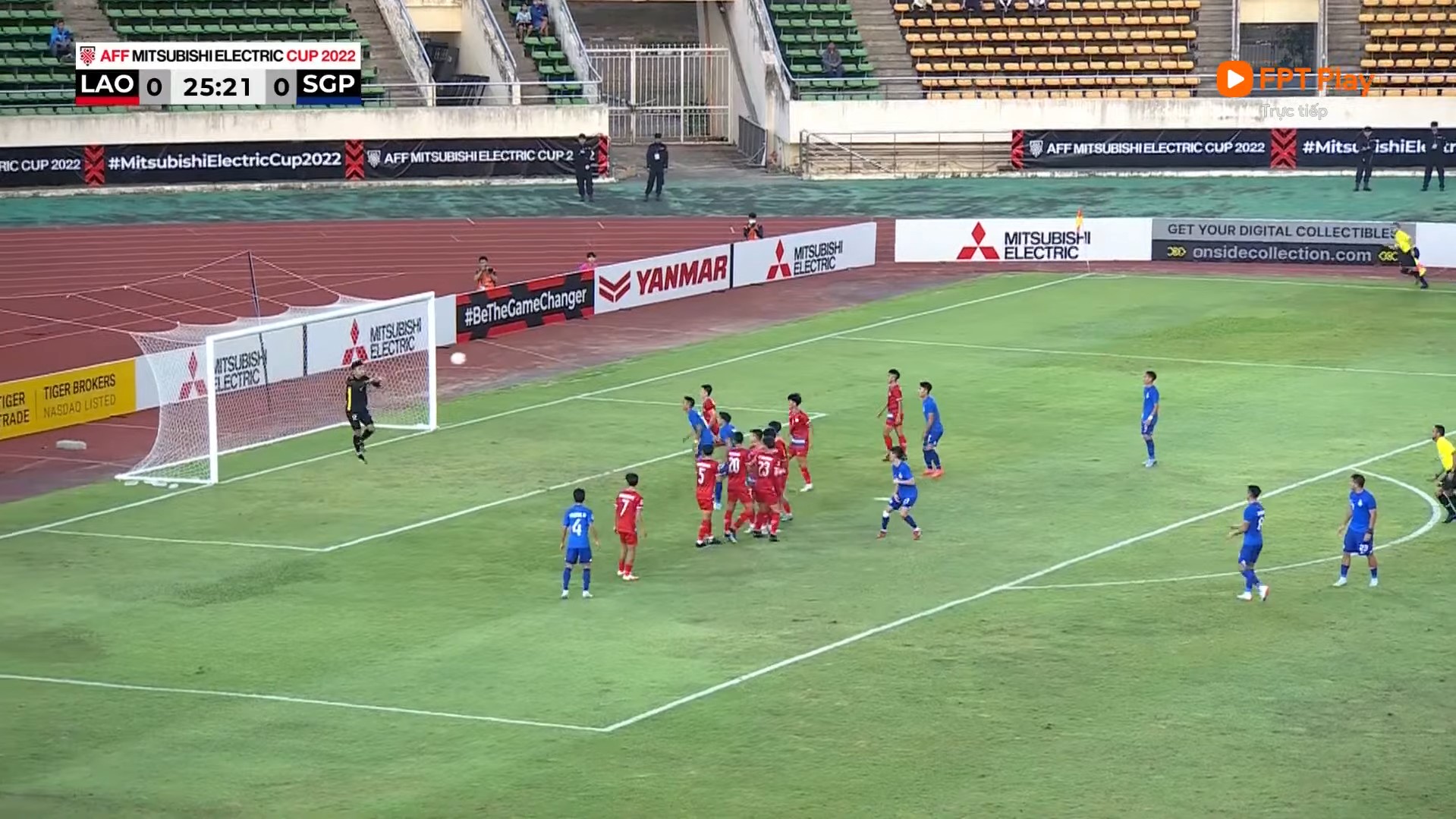 Trực tiếp Lào 0-0 Singapore: Tấn công bế tắc 236669