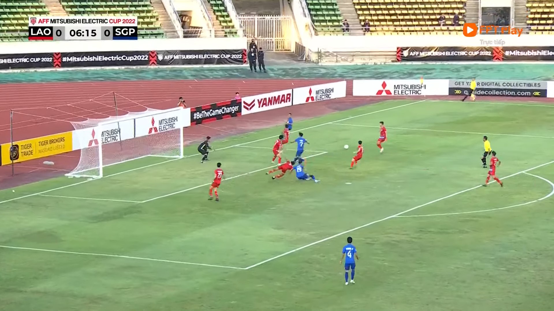 Trực tiếp Lào 0-0 Singapore: Thăm dò đối phương 236658