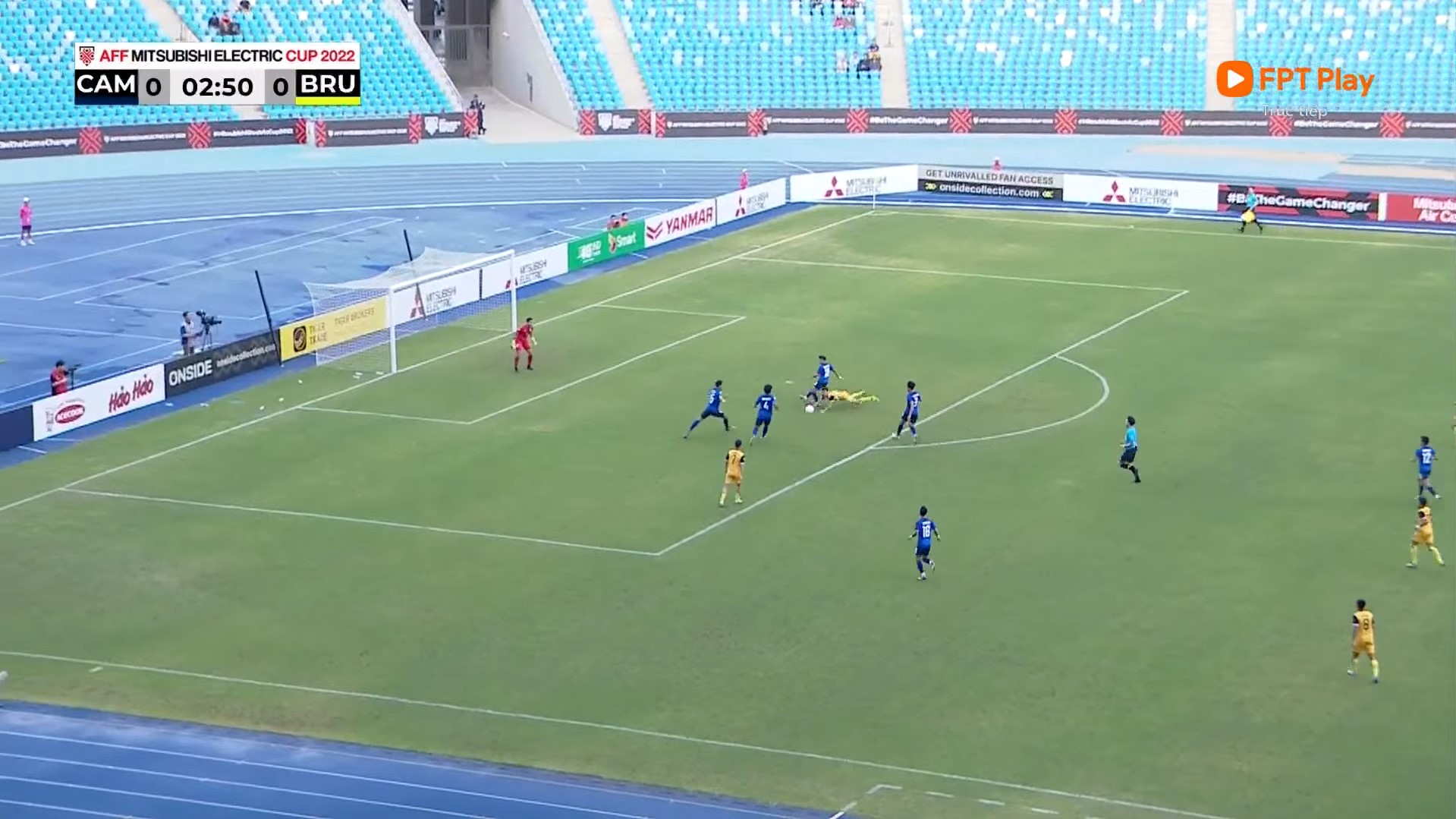 Trực tiếp Campuchia 0-0 Brunei: Nhập cuộc hứng khởi 237557