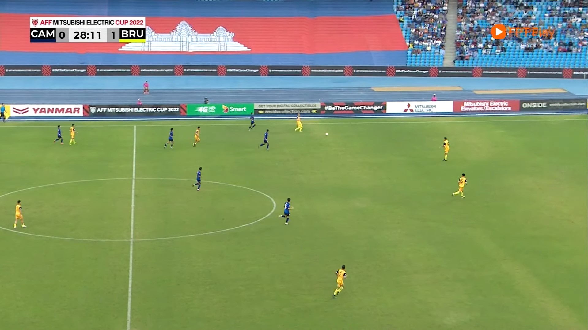 Trực tiếp Campuchia 0-1 Brunei: Bất ngờ xảy ra 237573