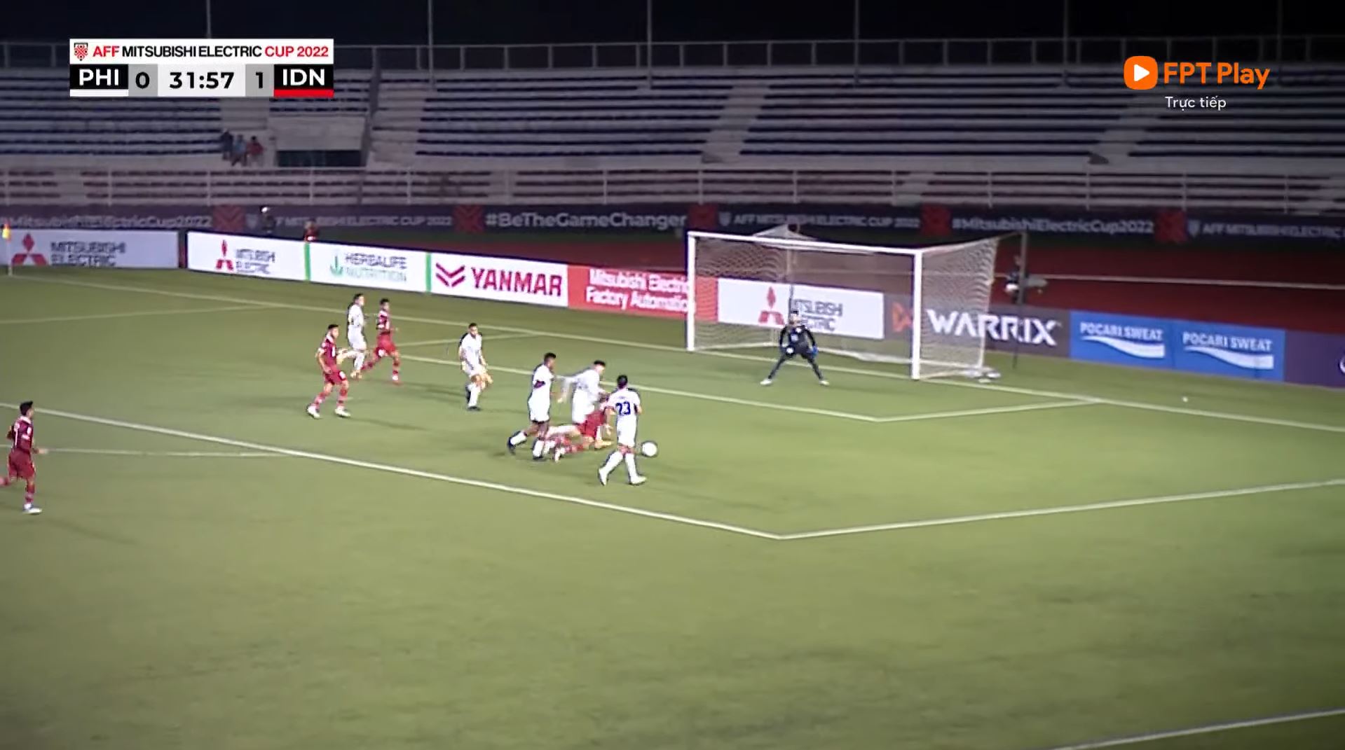 Trực tiếp Philippines 0-1 Indonesia: Đôi công hấp dẫn 238522