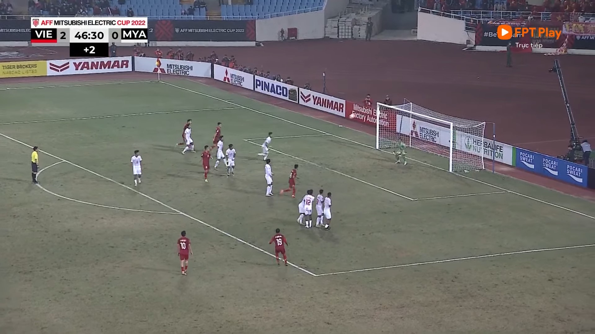 Trực tiếp Việt Nam 2-0 Myanmar: Hoàn toàn vượt trội 238912