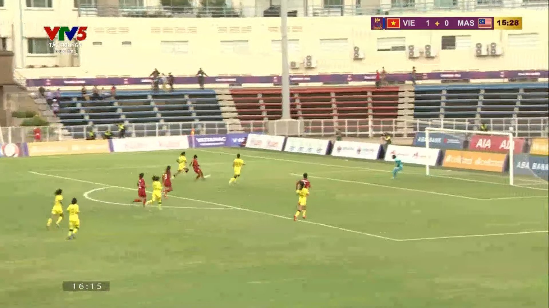 Trực tiếp nữ Việt Nam 1-0 nữ Malaysia: Siêu phẩm mở tỷ số 275472