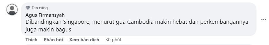 CĐV Đông Nam Á phản ứng bất ngờ khi Campuchia bị loại 316294
