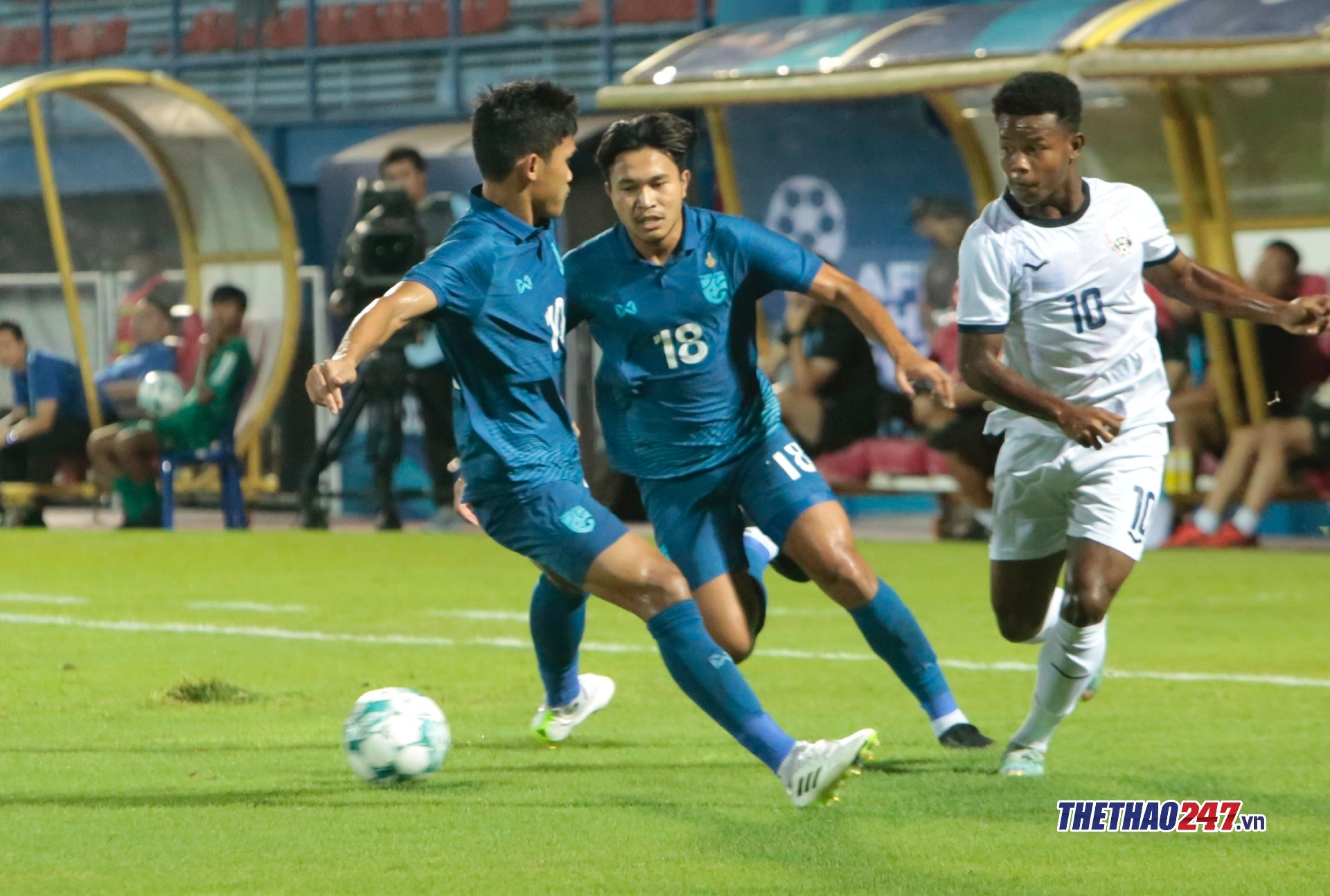 Trực tiếp U23 Thái Lan 0-0 U23 Campuchia: Thế trận cân bằng 316271