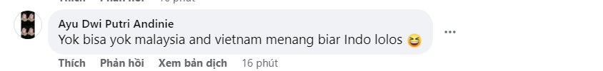 CĐV Indonesia phản ứng bất ngờ khi vào bán kết Đông Nam Á 316789