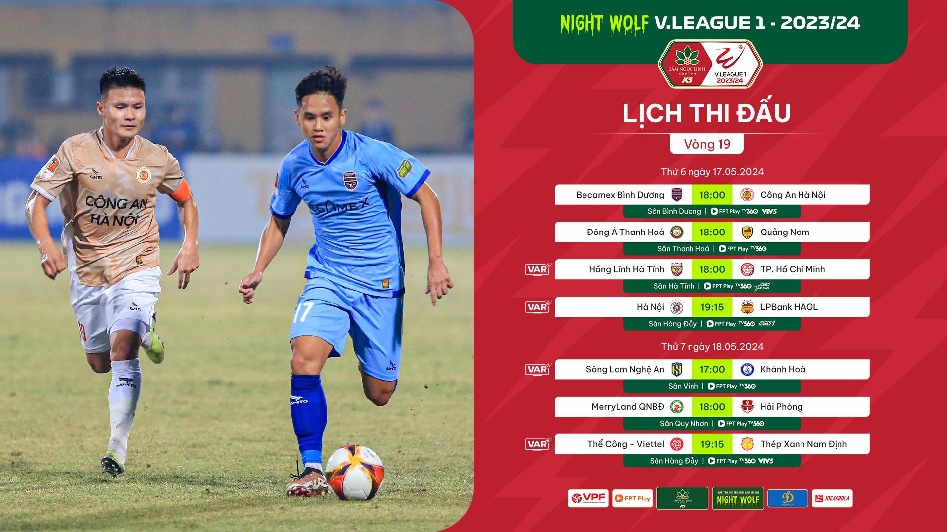 Lịch thi đấu vòng 19 V-League 2023/2024: Viettel đấu Nam Định 463757