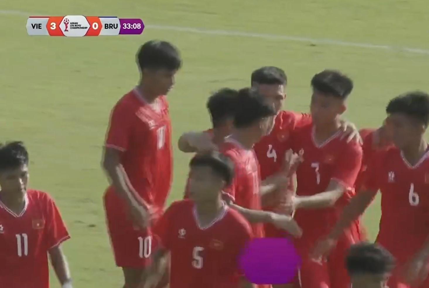 Trực tiếp U16 Việt Nam 2-0 U16 Brunei: Liên tục dứt điểm 485564