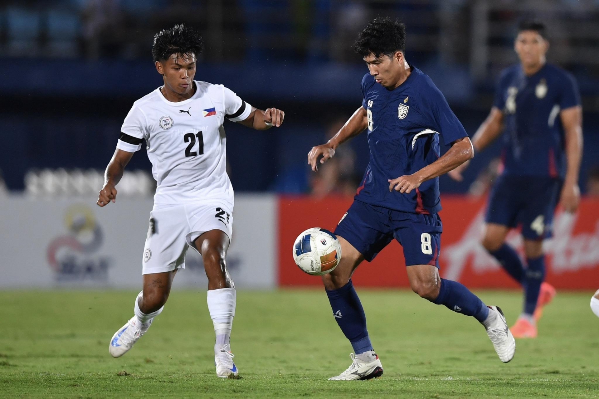 Trực tiếp Thái Lan 0-0 Philippines: Trận đấu trở lại