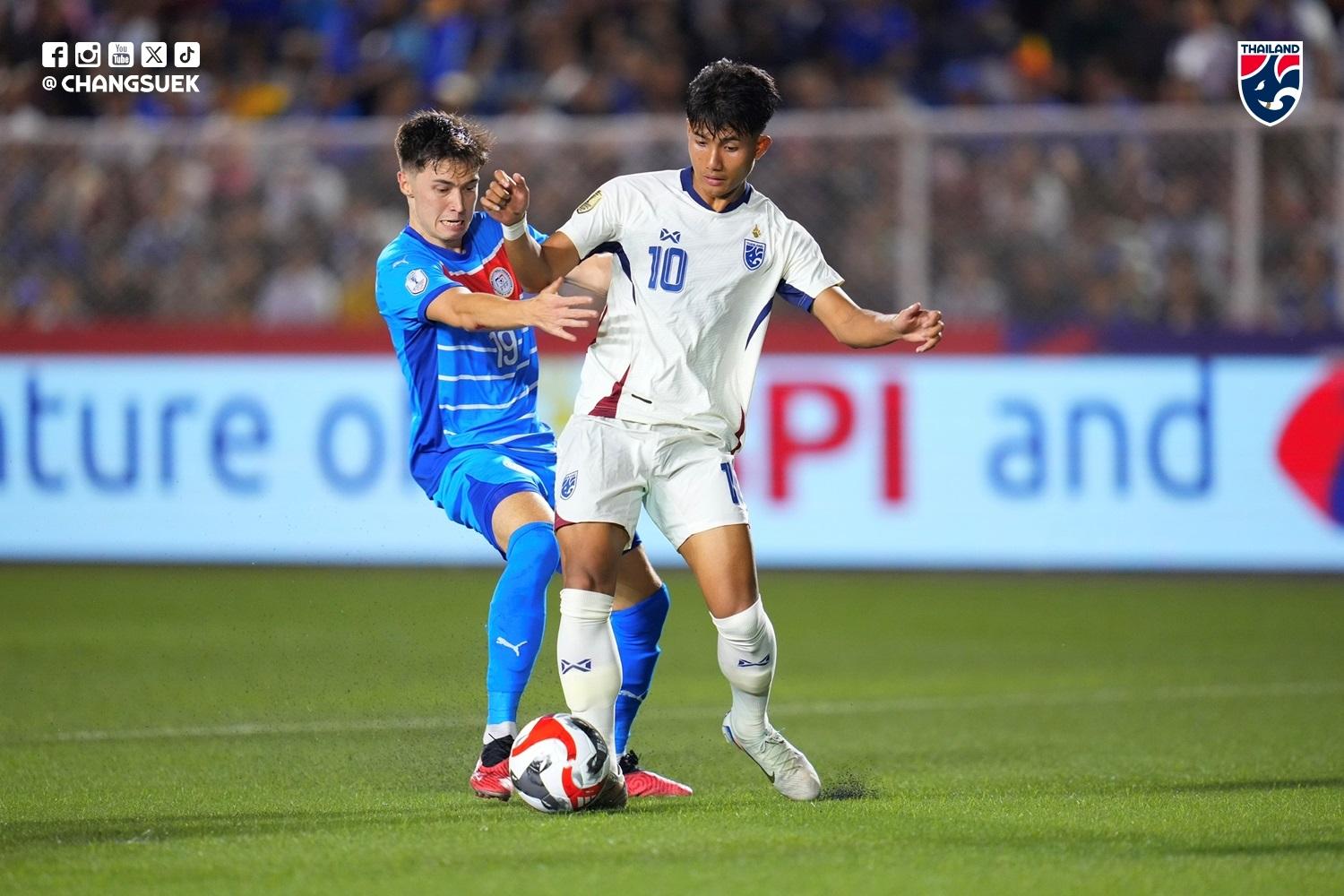 Trực tiếp Thái Lan 1-1 Philippines: Đôi công hấp dẫn