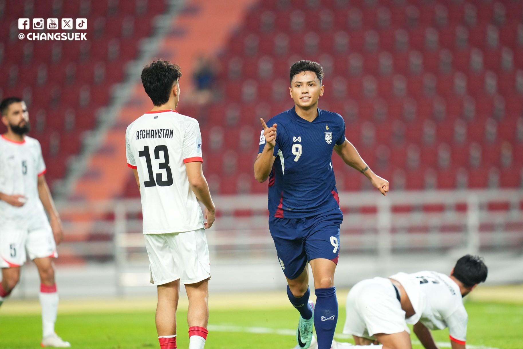 Trực tiếp Thái Lan 2-0 Afghanistan: Nhân đôi cách biệt