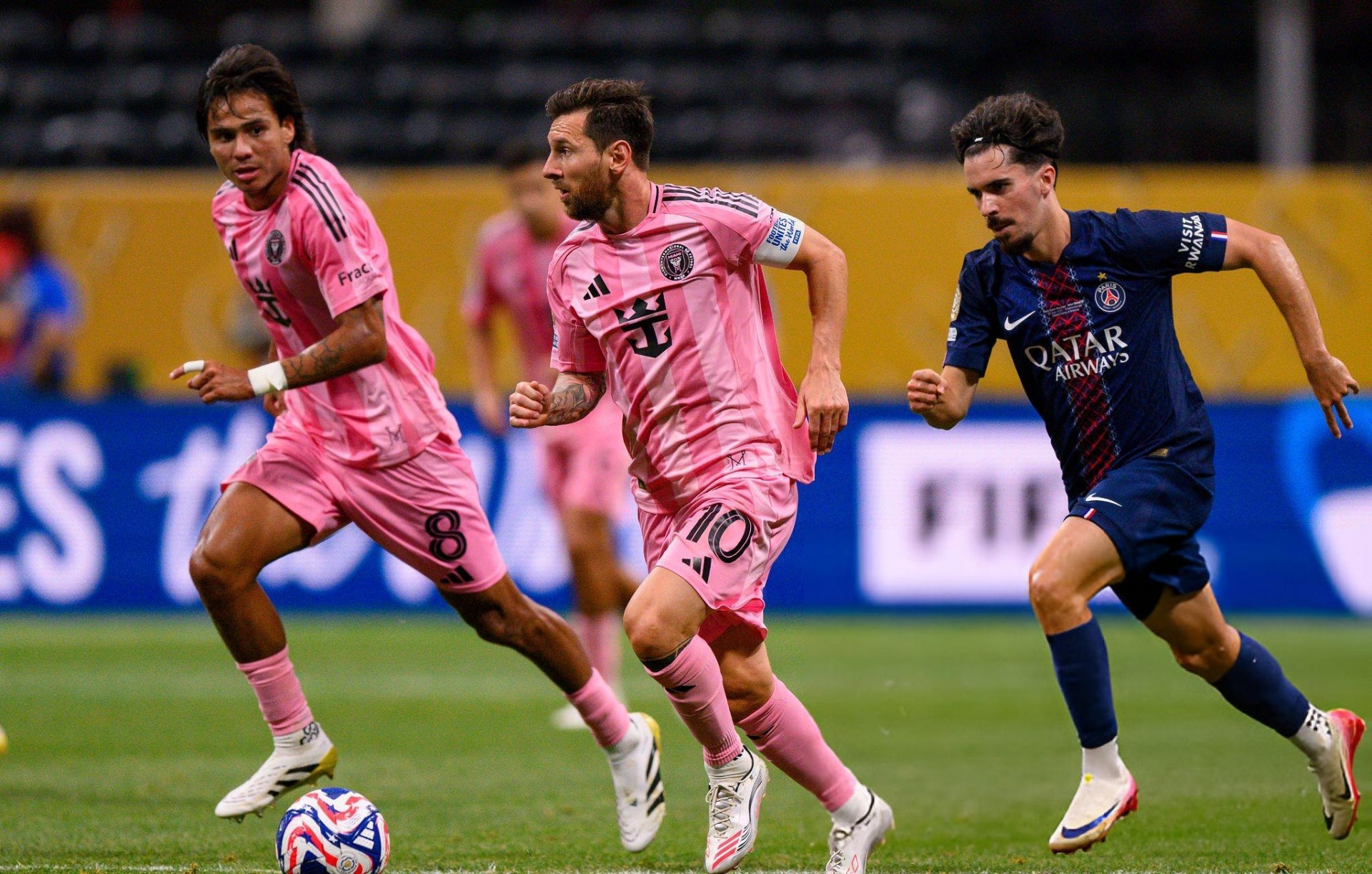 Messi mờ nhạt, Inter Miami bị PSG vùi dập 4 bàn không gỡ