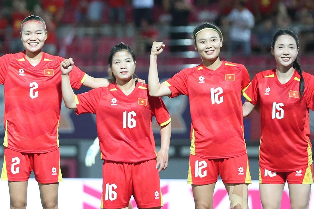 Trực tiếp nữ Việt Nam 4-0 nữ Campuchia: Thăng hoa