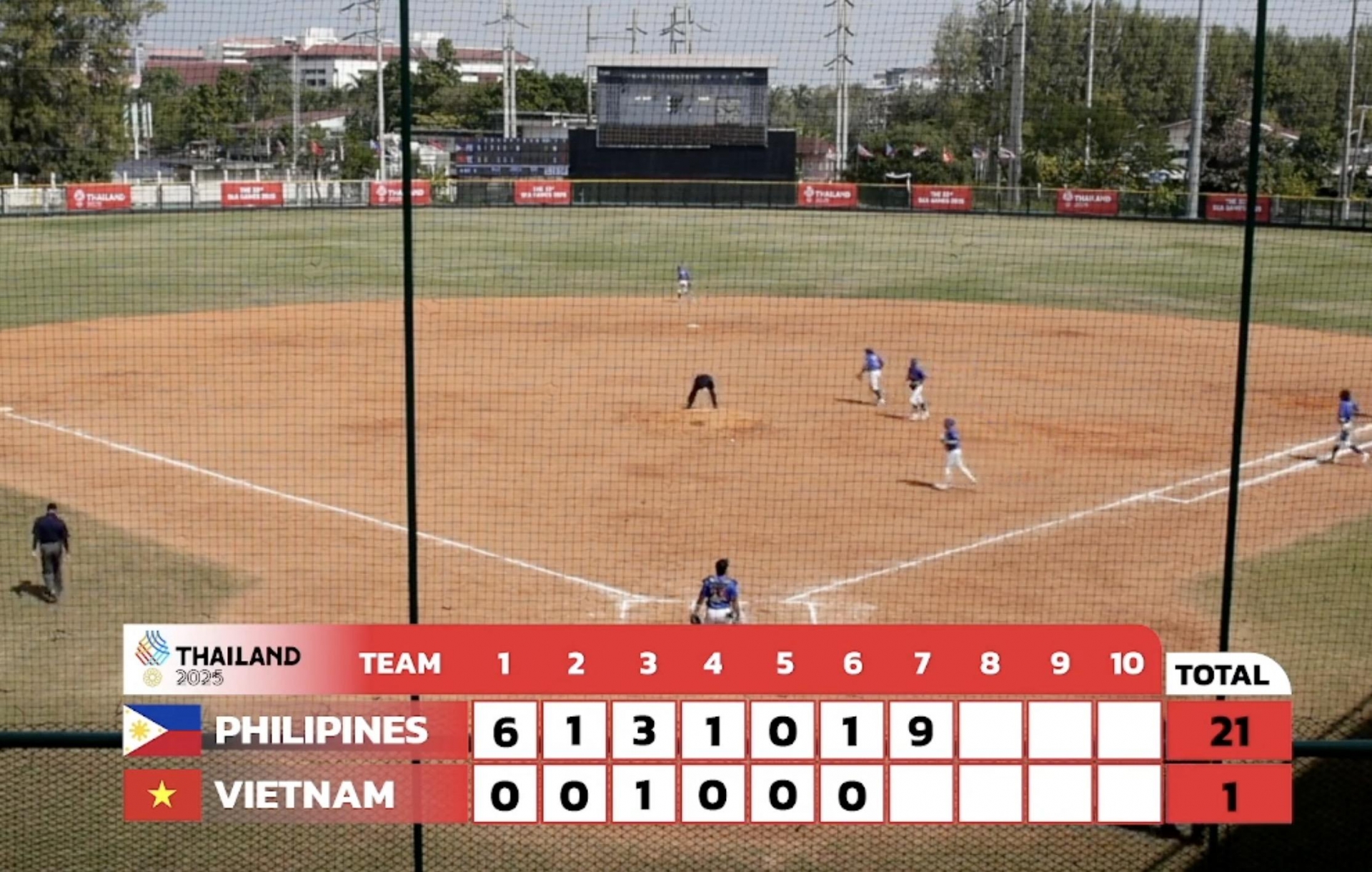 Trực tiếp SEA Games 33 ngày 9/12: Bòng chày Việt Nam thua đậm 1-21 Philippines