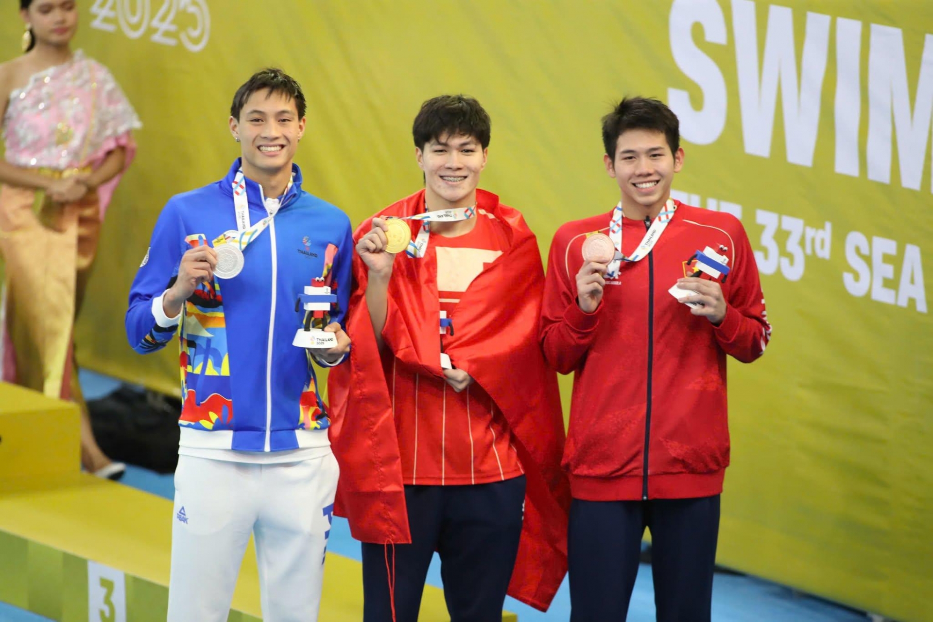 Bảng tổng sắp huy chương SEA Games 33 ngày 10/12: Bơi lội đã có HCV