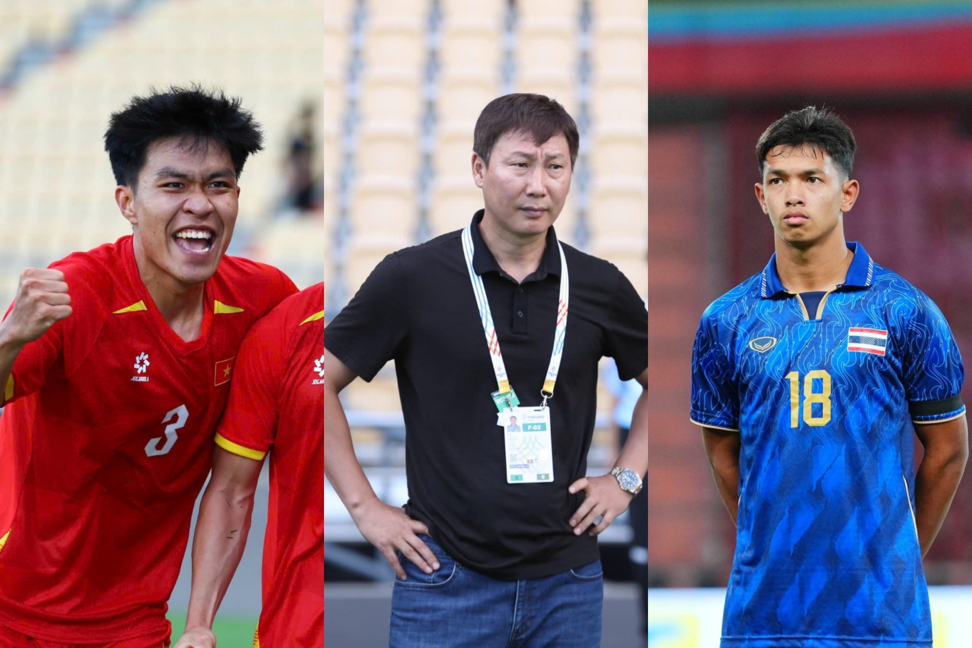 U22 Thái Lan lo sợ! HLV Kim Sang Sik chưa từng thua ở chung kết