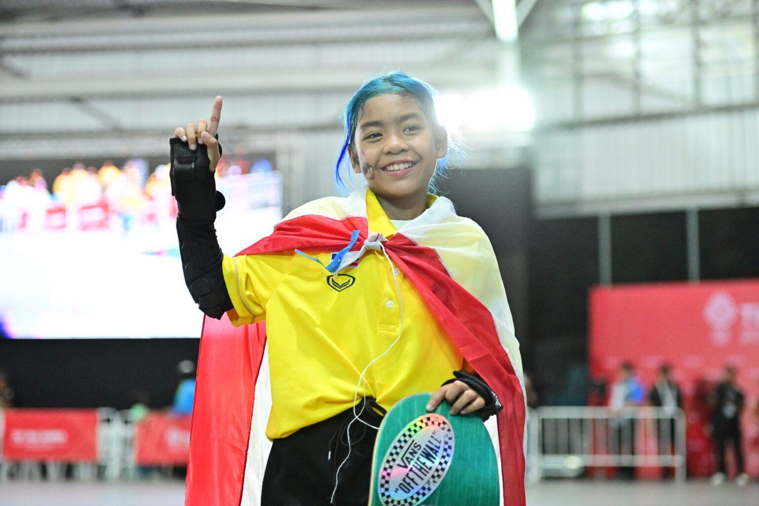 SỐC: VĐV nhí 10 tuổi gây sốt khi giành HCV SEA Games 33