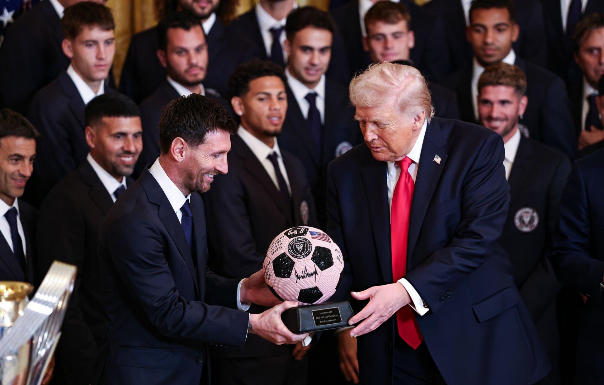 Messi được Tổng thống Donald Trump vinh danh tại Nhà Trắng