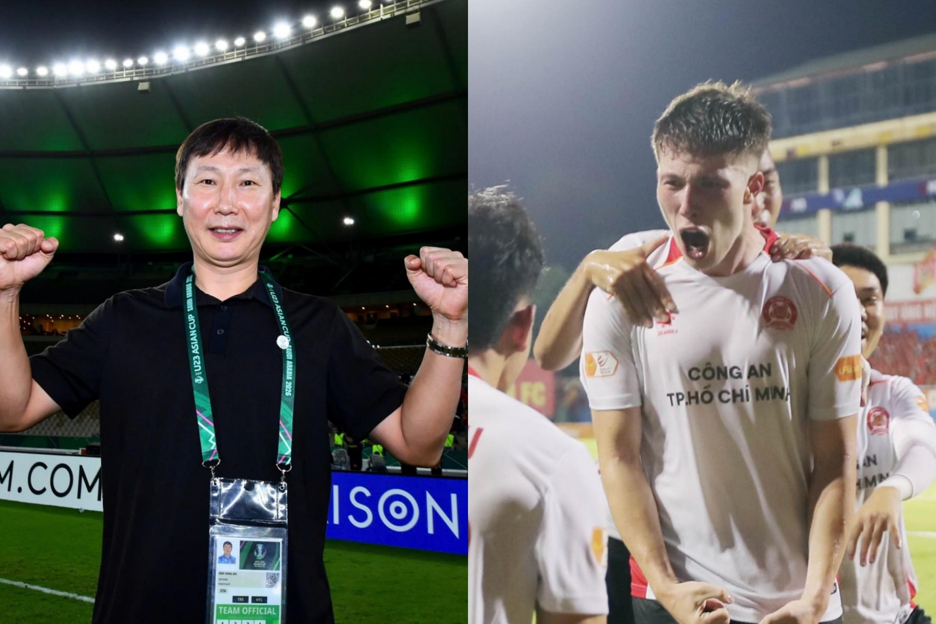 NÓNG: HLV Kim Sang Sik nhận tin không thể vui hơn từ tiền đạo Việt kiều Anh