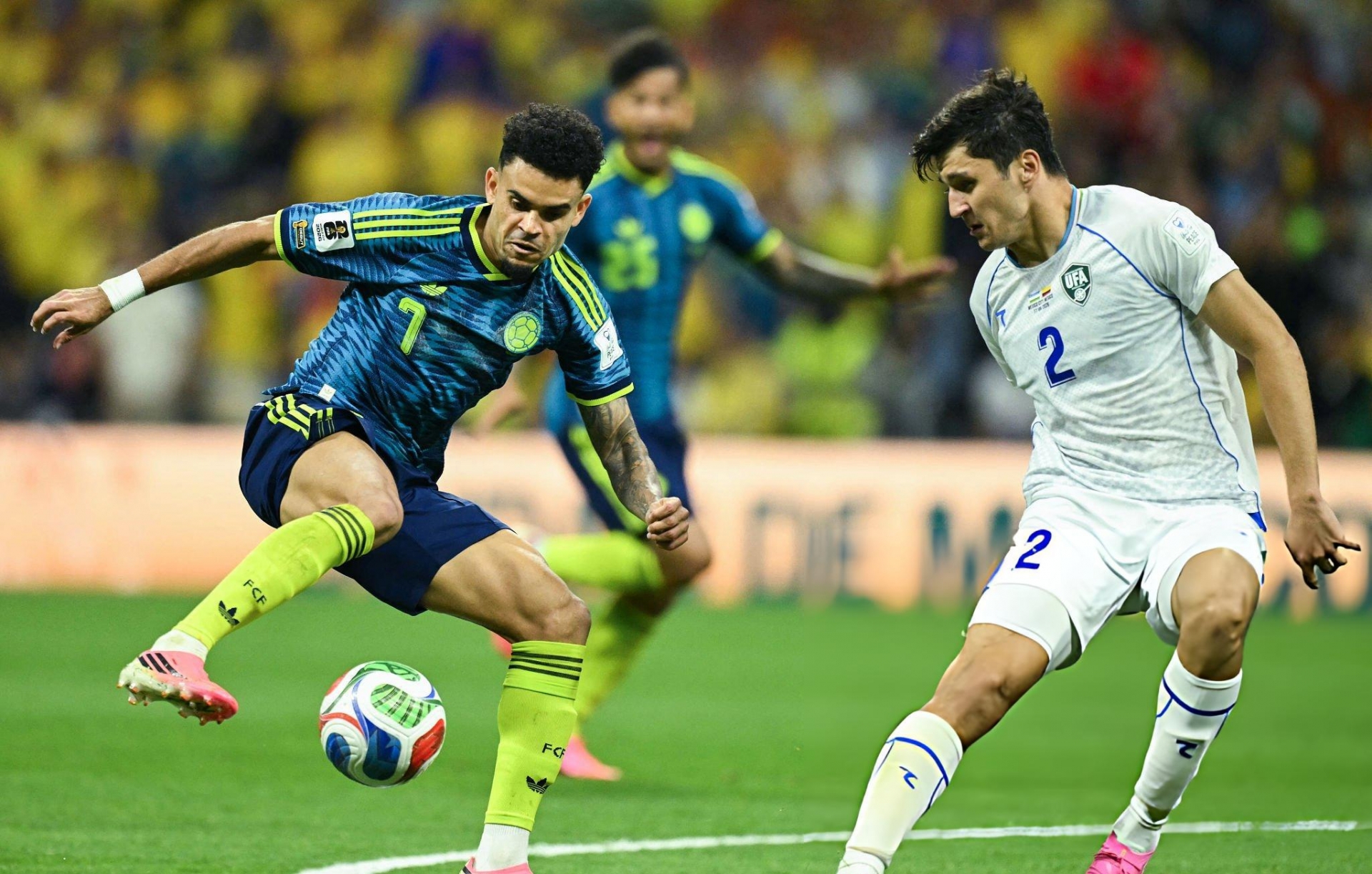 Thua đậm Colombia, Uzbekistan chưa có điểm số lịch sử ở World Cup